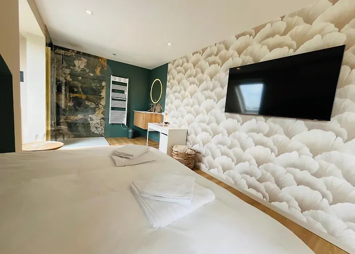 Chambre d'hôtes Stellina avec vue sur jardin arboré